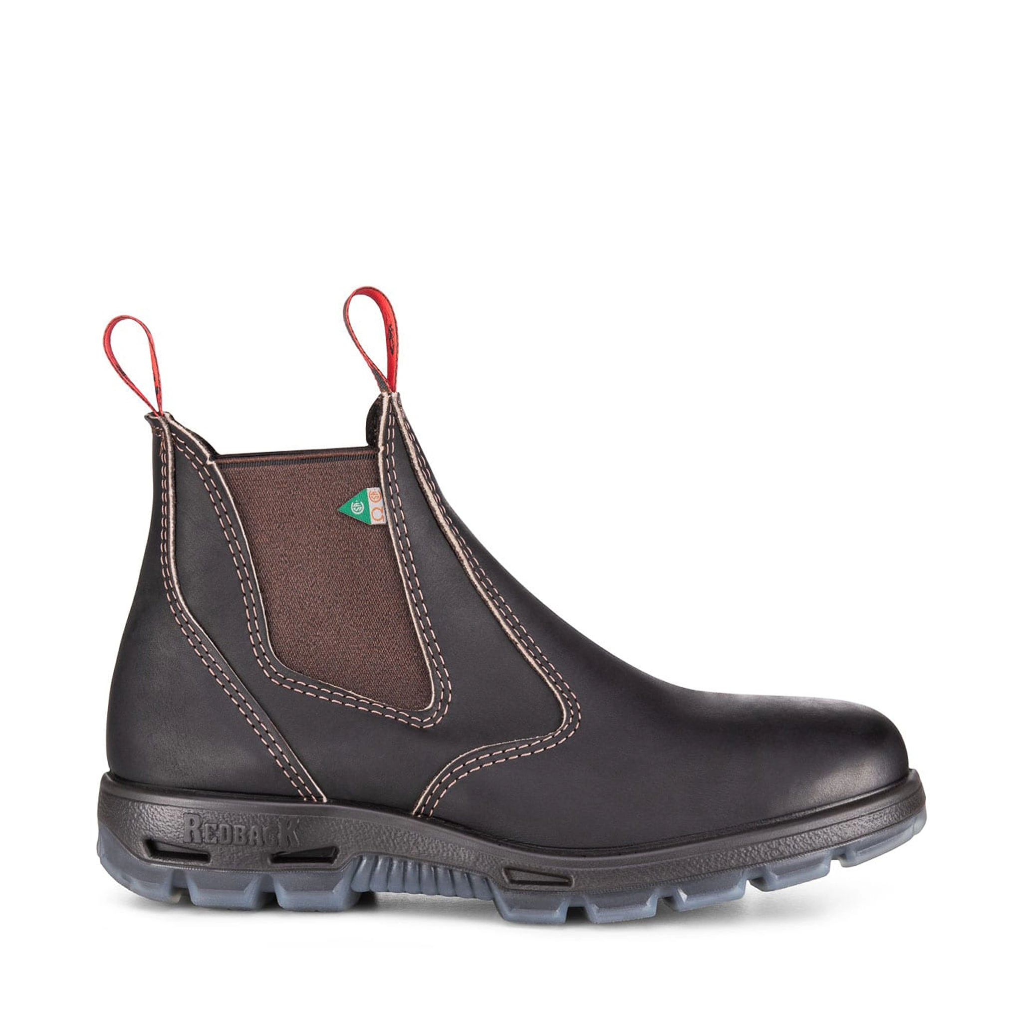 Bobcat Claret Pull-On Boots: CSA-Approved Comfort and Toughness for Work or Adventure.